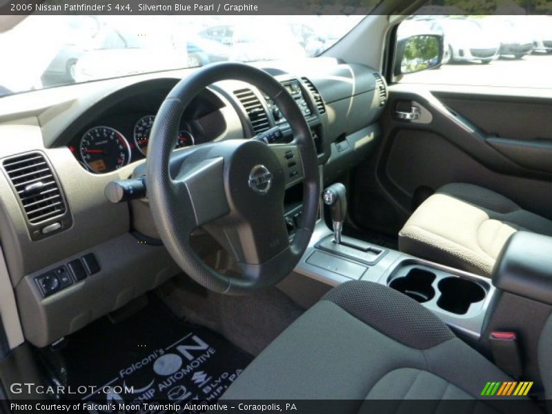 Silverton Blue Pearl / Graphite 2006 Nissan Pathfinder S 4x4