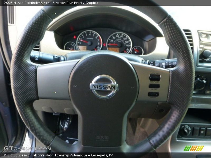 Silverton Blue Pearl / Graphite 2006 Nissan Pathfinder S 4x4