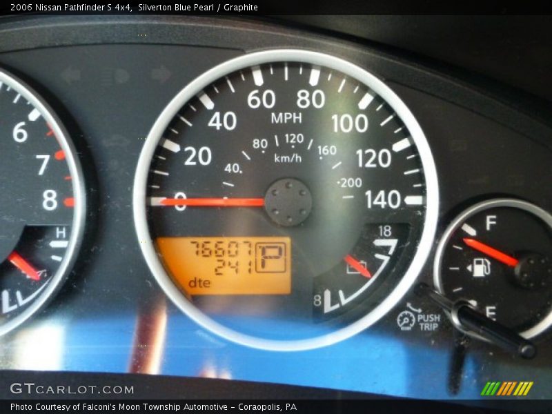 Silverton Blue Pearl / Graphite 2006 Nissan Pathfinder S 4x4