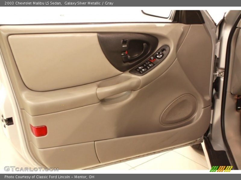 Galaxy Silver Metallic / Gray 2003 Chevrolet Malibu LS Sedan
