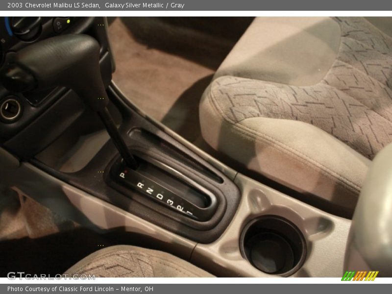 Galaxy Silver Metallic / Gray 2003 Chevrolet Malibu LS Sedan