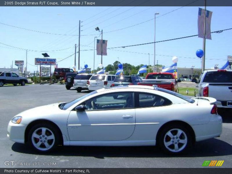 Stone White / Taupe 2005 Dodge Stratus R/T Coupe