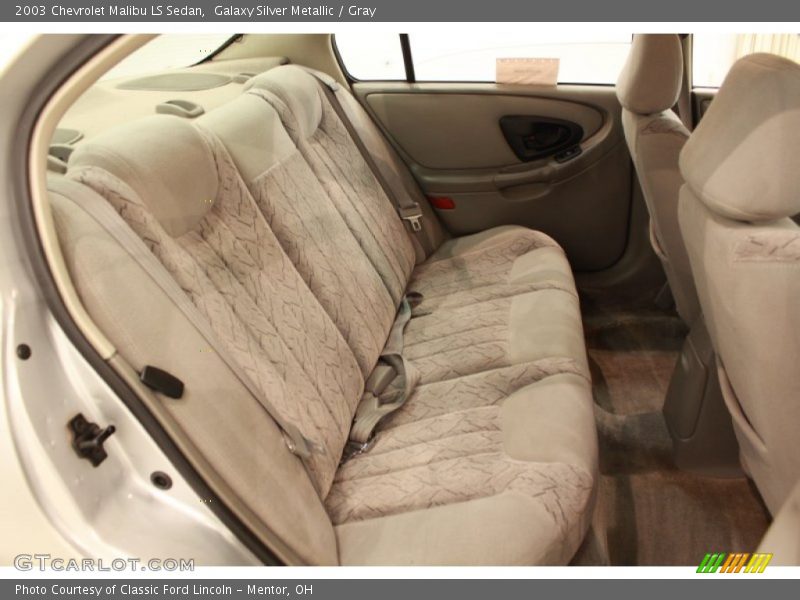 Galaxy Silver Metallic / Gray 2003 Chevrolet Malibu LS Sedan