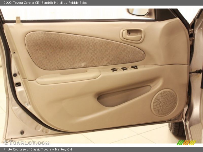 Sandrift Metallic / Pebble Beige 2002 Toyota Corolla CE