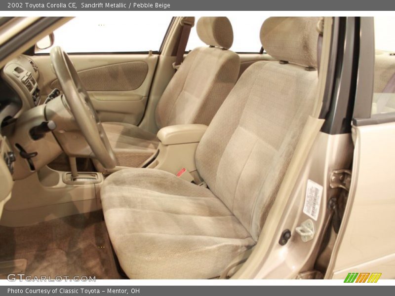 Sandrift Metallic / Pebble Beige 2002 Toyota Corolla CE
