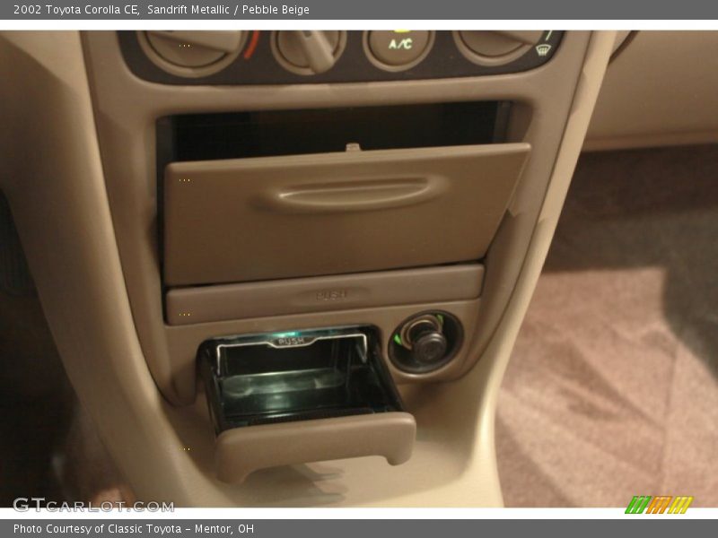 Sandrift Metallic / Pebble Beige 2002 Toyota Corolla CE