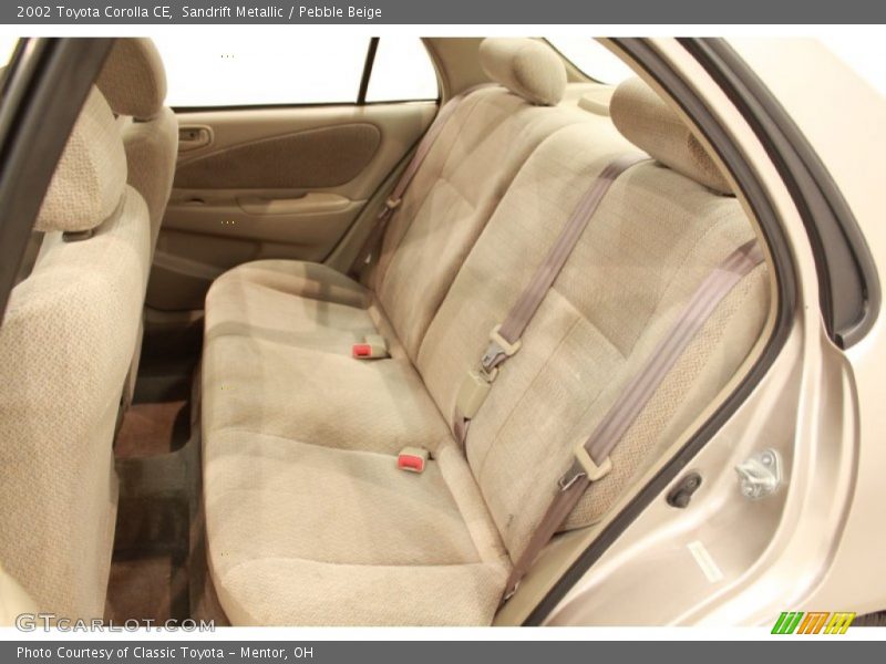 Sandrift Metallic / Pebble Beige 2002 Toyota Corolla CE
