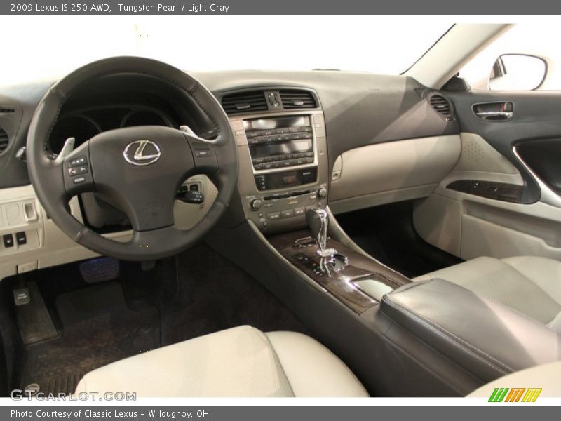 Light Gray Interior - 2009 IS 250 AWD 