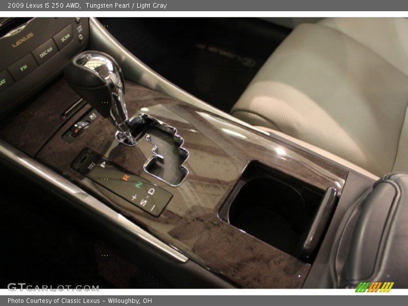 Tungsten Pearl / Light Gray 2009 Lexus IS 250 AWD