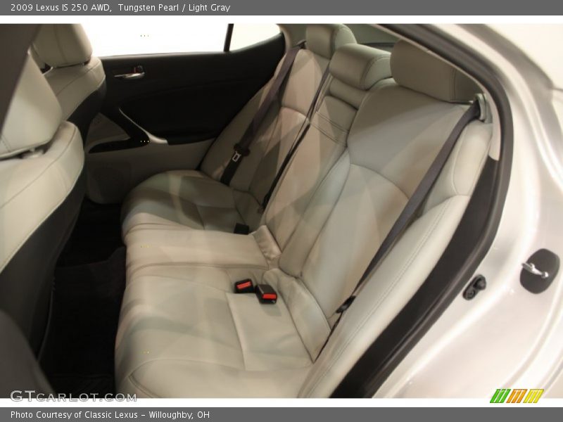 Tungsten Pearl / Light Gray 2009 Lexus IS 250 AWD