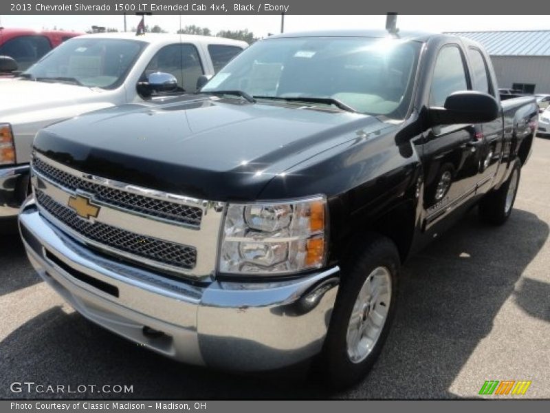 Black / Ebony 2013 Chevrolet Silverado 1500 LT Extended Cab 4x4