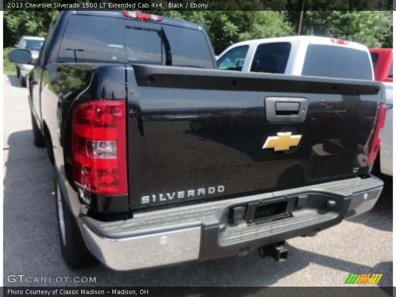 Black / Ebony 2013 Chevrolet Silverado 1500 LT Extended Cab 4x4