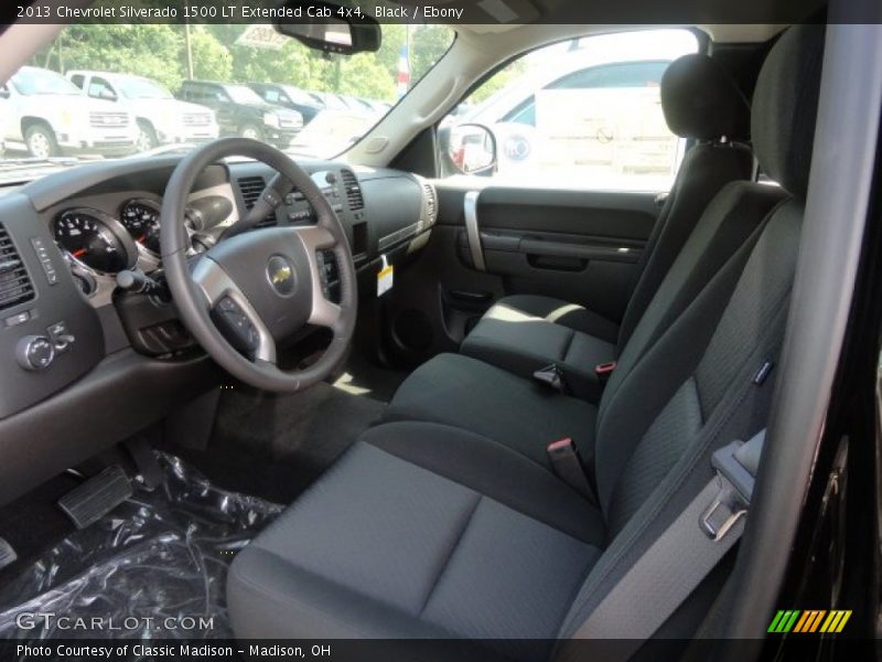 Black / Ebony 2013 Chevrolet Silverado 1500 LT Extended Cab 4x4