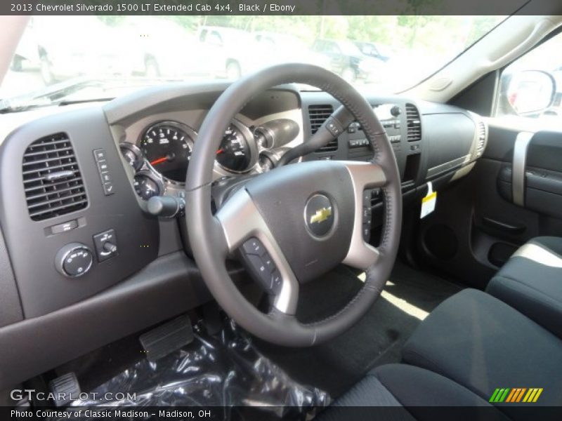 Black / Ebony 2013 Chevrolet Silverado 1500 LT Extended Cab 4x4