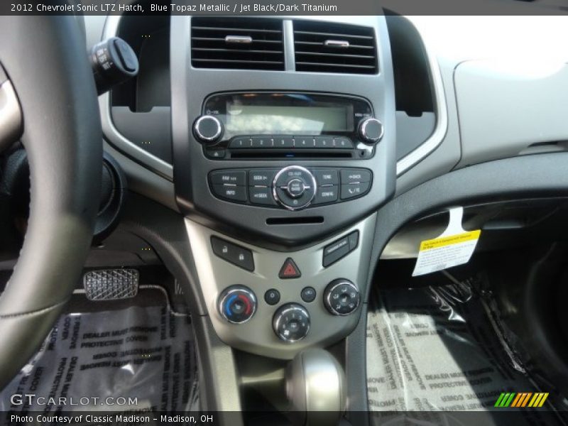 Controls of 2012 Sonic LTZ Hatch