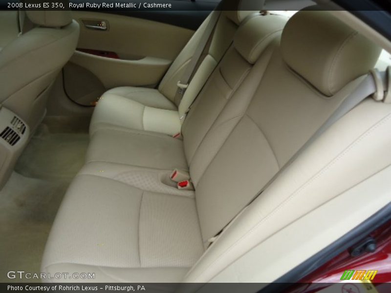 Royal Ruby Red Metallic / Cashmere 2008 Lexus ES 350