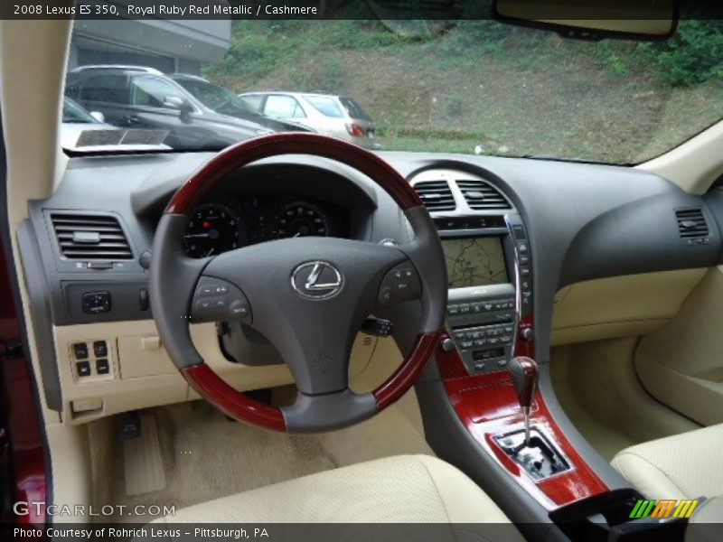 Royal Ruby Red Metallic / Cashmere 2008 Lexus ES 350