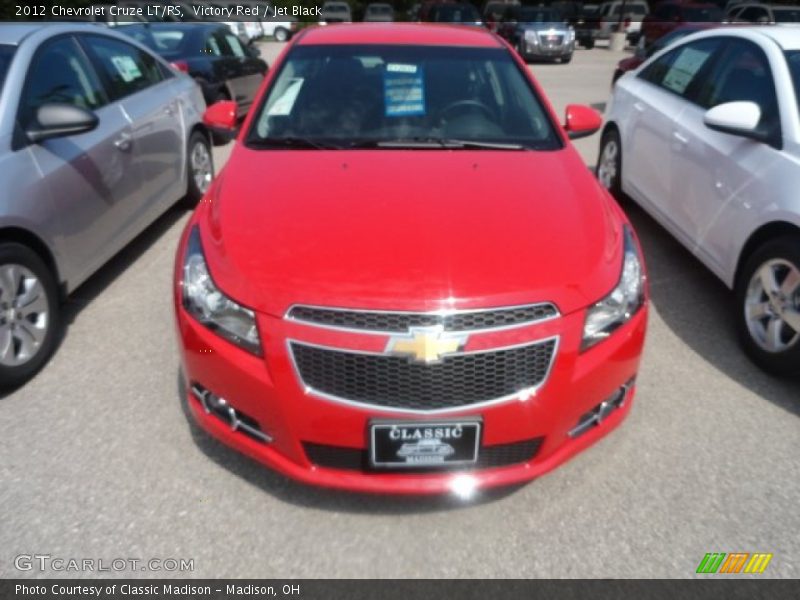 Victory Red / Jet Black 2012 Chevrolet Cruze LT/RS
