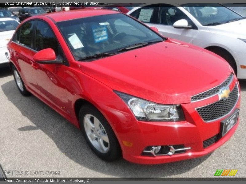 Victory Red / Jet Black 2012 Chevrolet Cruze LT/RS