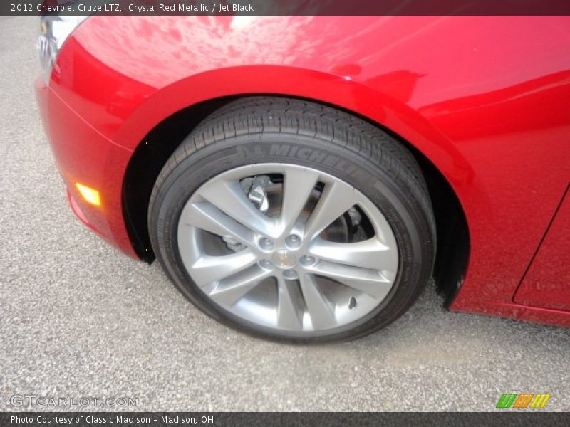 Crystal Red Metallic / Jet Black 2012 Chevrolet Cruze LTZ