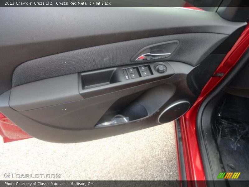 Crystal Red Metallic / Jet Black 2012 Chevrolet Cruze LTZ