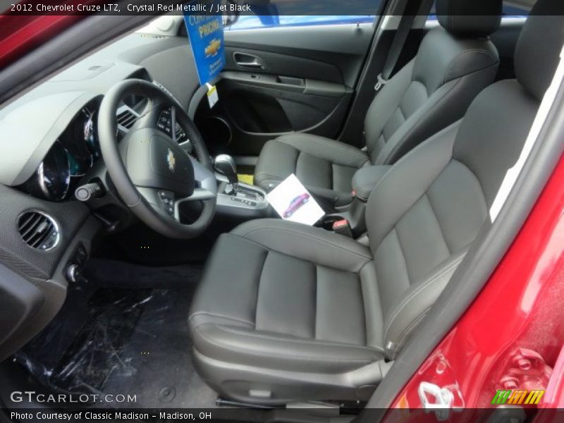 Crystal Red Metallic / Jet Black 2012 Chevrolet Cruze LTZ