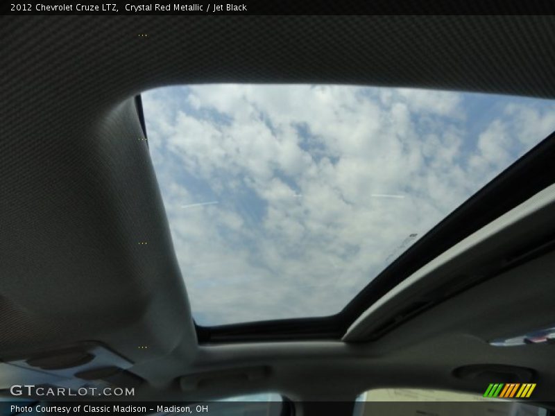 Crystal Red Metallic / Jet Black 2012 Chevrolet Cruze LTZ