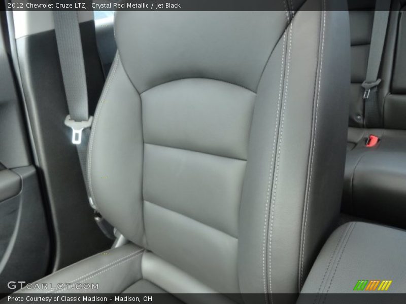 Crystal Red Metallic / Jet Black 2012 Chevrolet Cruze LTZ