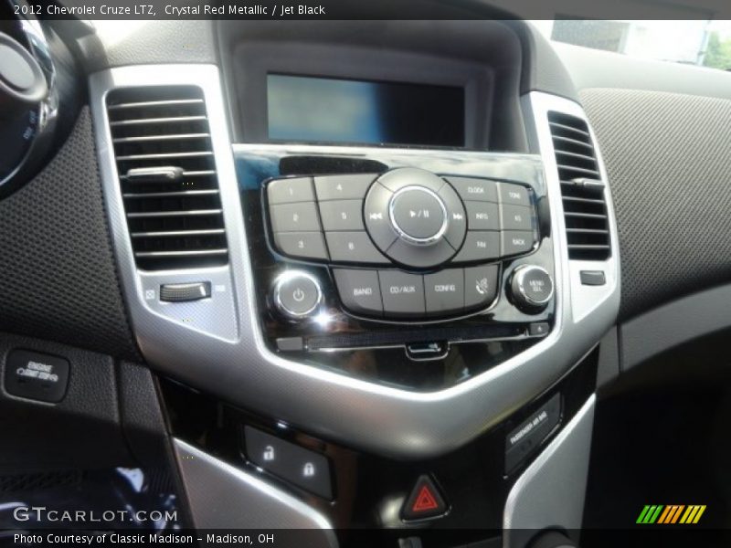 Crystal Red Metallic / Jet Black 2012 Chevrolet Cruze LTZ