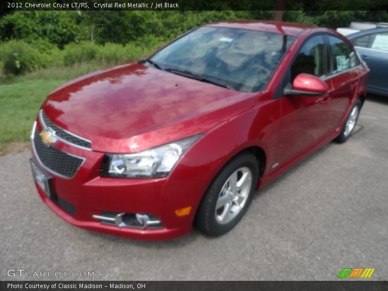 Crystal Red Metallic / Jet Black 2012 Chevrolet Cruze LT/RS