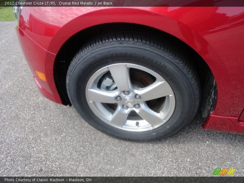Crystal Red Metallic / Jet Black 2012 Chevrolet Cruze LT/RS