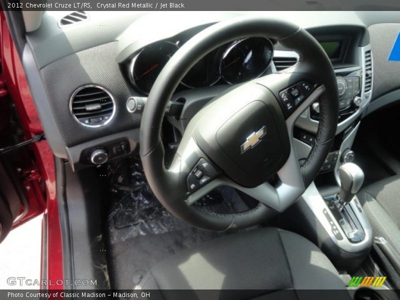 Crystal Red Metallic / Jet Black 2012 Chevrolet Cruze LT/RS