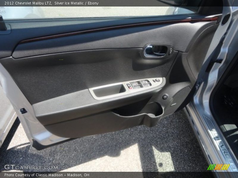 Silver Ice Metallic / Ebony 2012 Chevrolet Malibu LTZ
