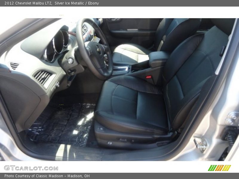 Silver Ice Metallic / Ebony 2012 Chevrolet Malibu LTZ
