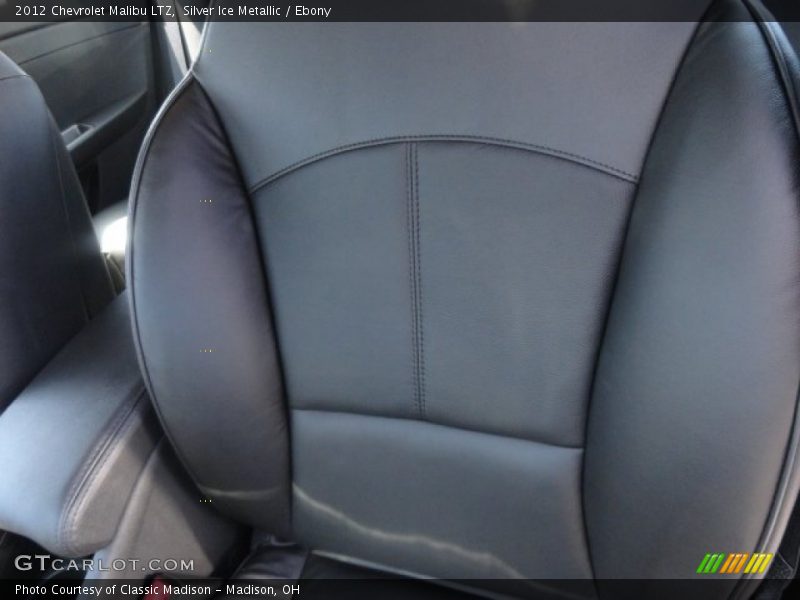 Silver Ice Metallic / Ebony 2012 Chevrolet Malibu LTZ