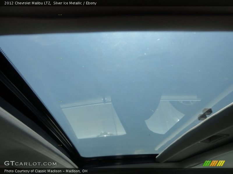 Silver Ice Metallic / Ebony 2012 Chevrolet Malibu LTZ