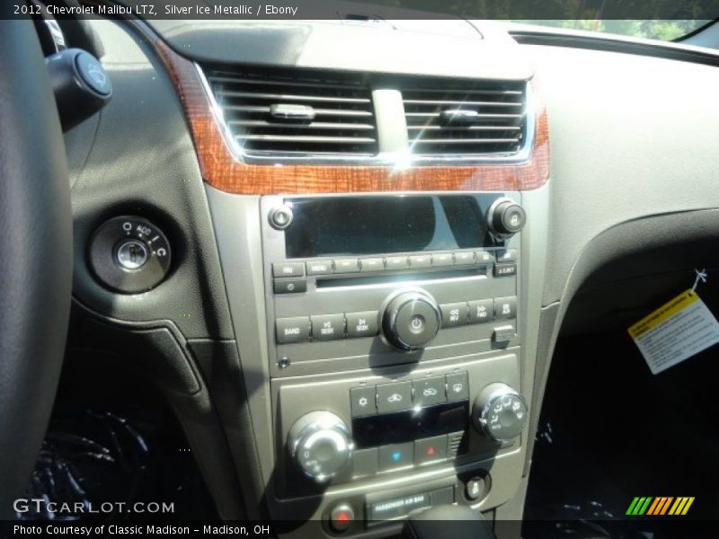 Silver Ice Metallic / Ebony 2012 Chevrolet Malibu LTZ
