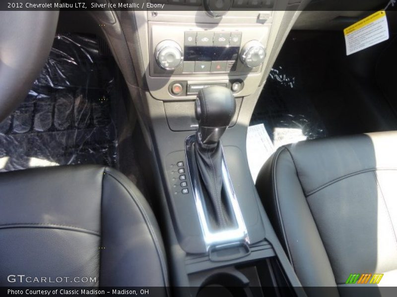 Silver Ice Metallic / Ebony 2012 Chevrolet Malibu LTZ