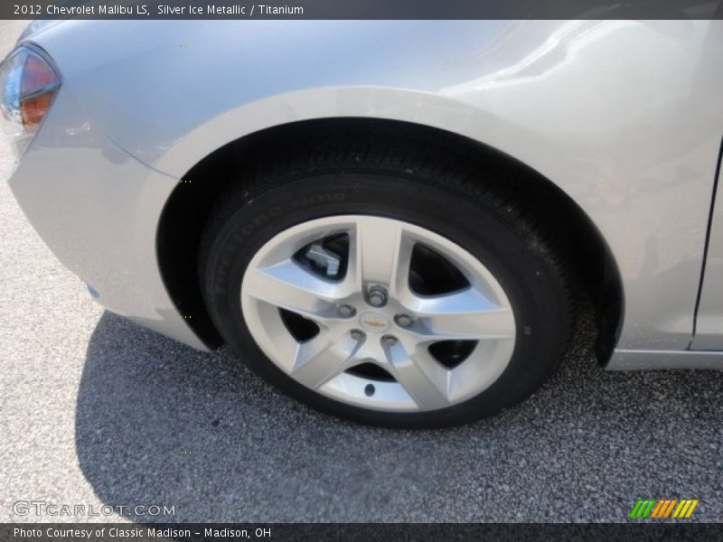 Silver Ice Metallic / Titanium 2012 Chevrolet Malibu LS