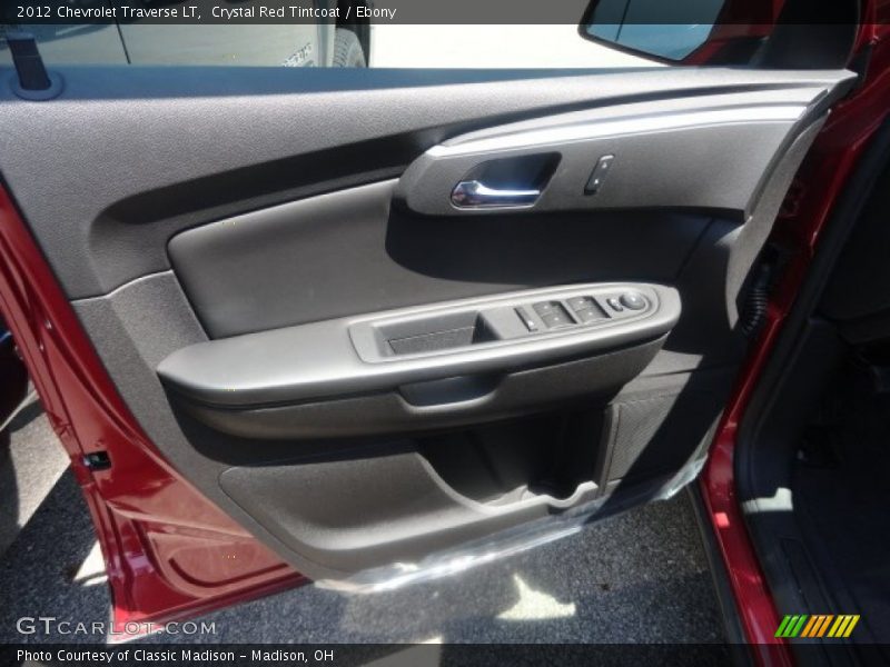 Crystal Red Tintcoat / Ebony 2012 Chevrolet Traverse LT