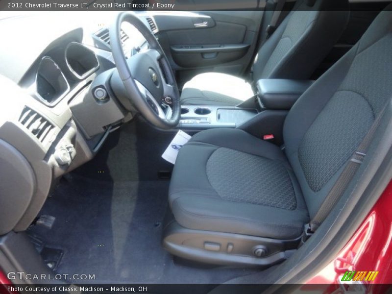 Crystal Red Tintcoat / Ebony 2012 Chevrolet Traverse LT