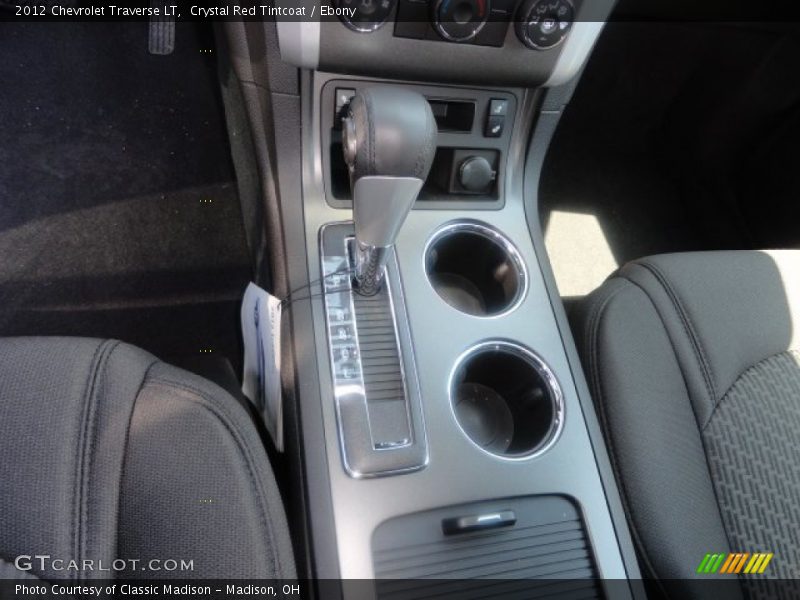 Crystal Red Tintcoat / Ebony 2012 Chevrolet Traverse LT