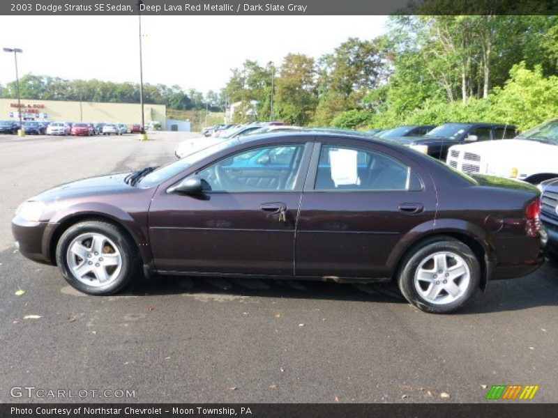  2003 Stratus SE Sedan Deep Lava Red Metallic