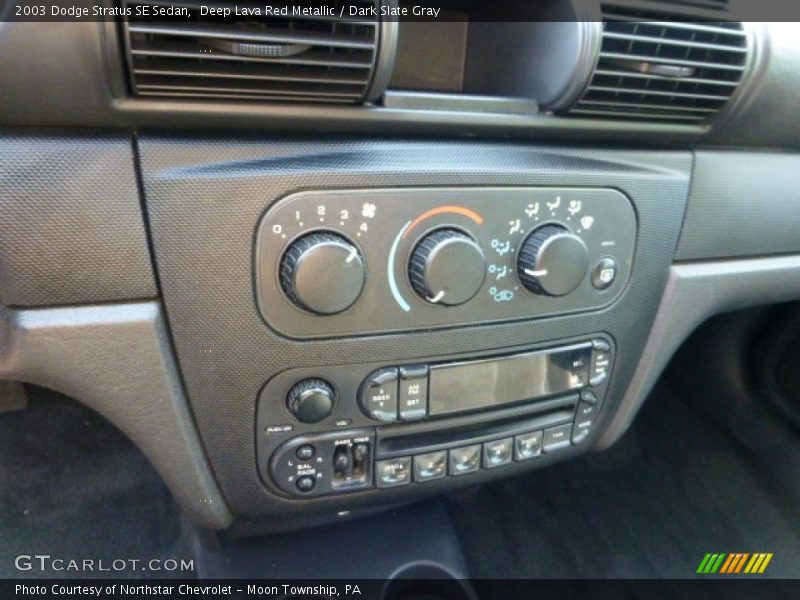 Controls of 2003 Stratus SE Sedan