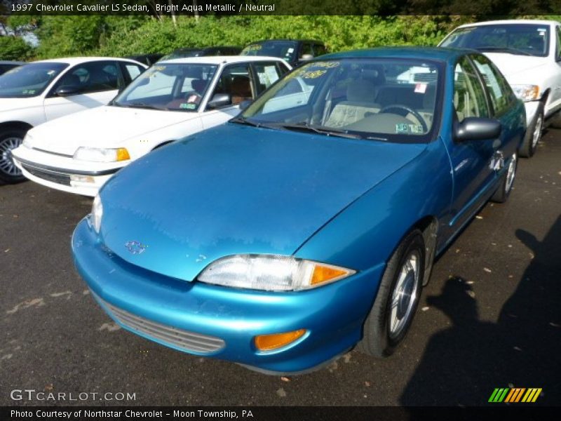 Front 3/4 View of 1997 Cavalier LS Sedan