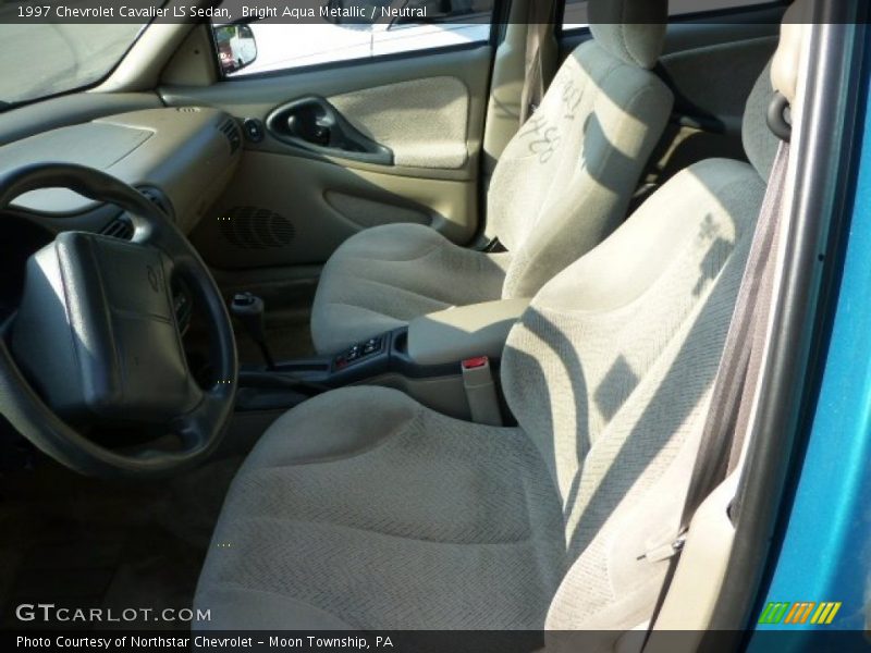 Front Seat of 1997 Cavalier LS Sedan