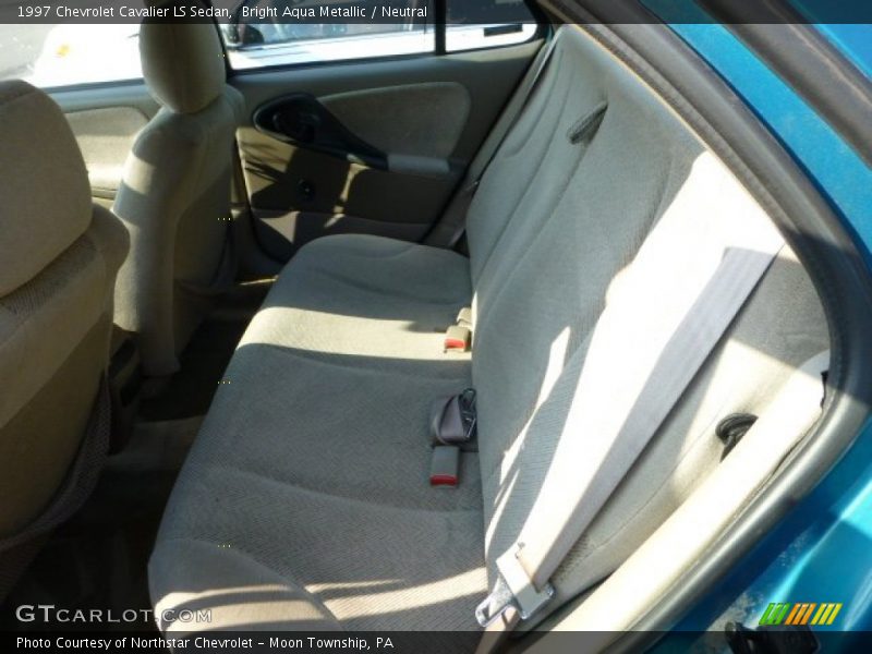 Rear Seat of 1997 Cavalier LS Sedan