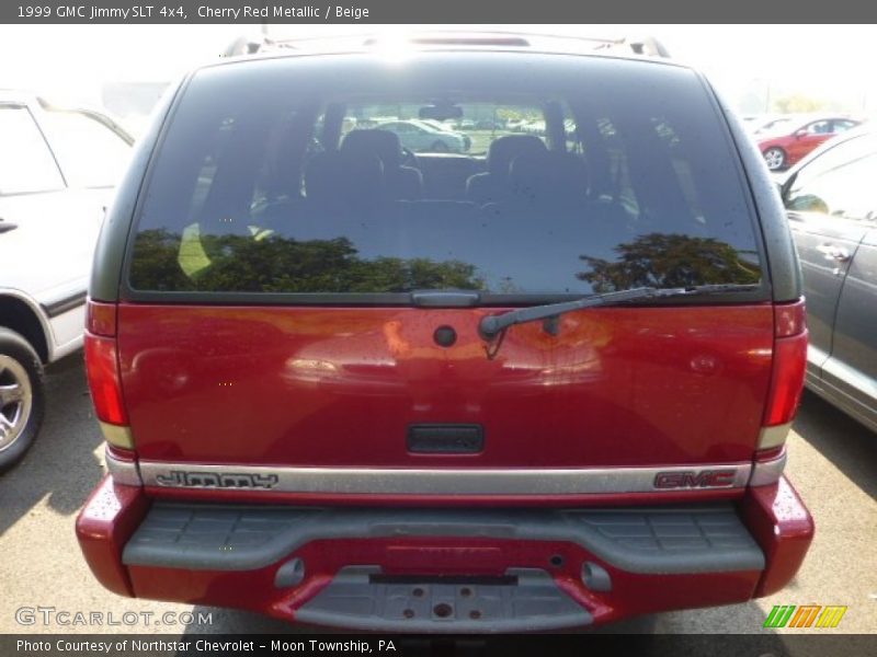 Cherry Red Metallic / Beige 1999 GMC Jimmy SLT 4x4