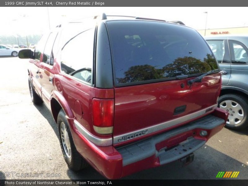 Cherry Red Metallic / Beige 1999 GMC Jimmy SLT 4x4