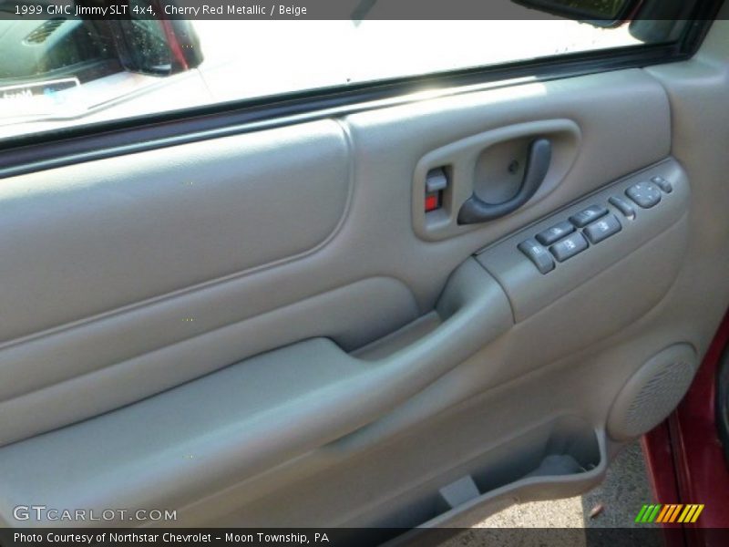 Cherry Red Metallic / Beige 1999 GMC Jimmy SLT 4x4